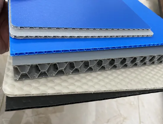 PP High Strength Triplex Sandwich Structured Con